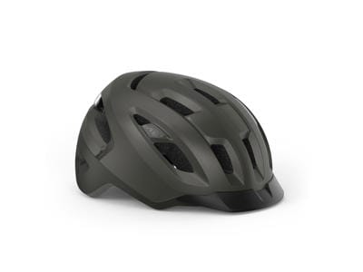 Met Urbex Urban Hjelm med MIPS, Fidlok og integrert baklys Titanium Metallic/Matt S/M/L - 2099