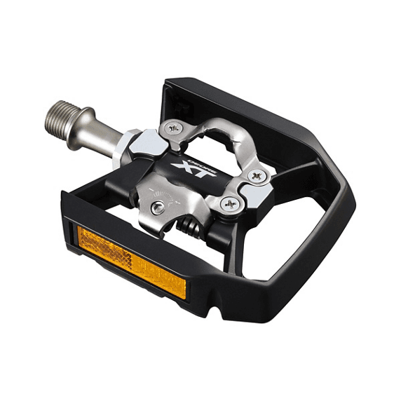Shimano PD-T8000 Kombipedal - perfekt trekking/hybridsykkel pedaler for deg som ønsker mulighet for sykkelsko - 1399,-